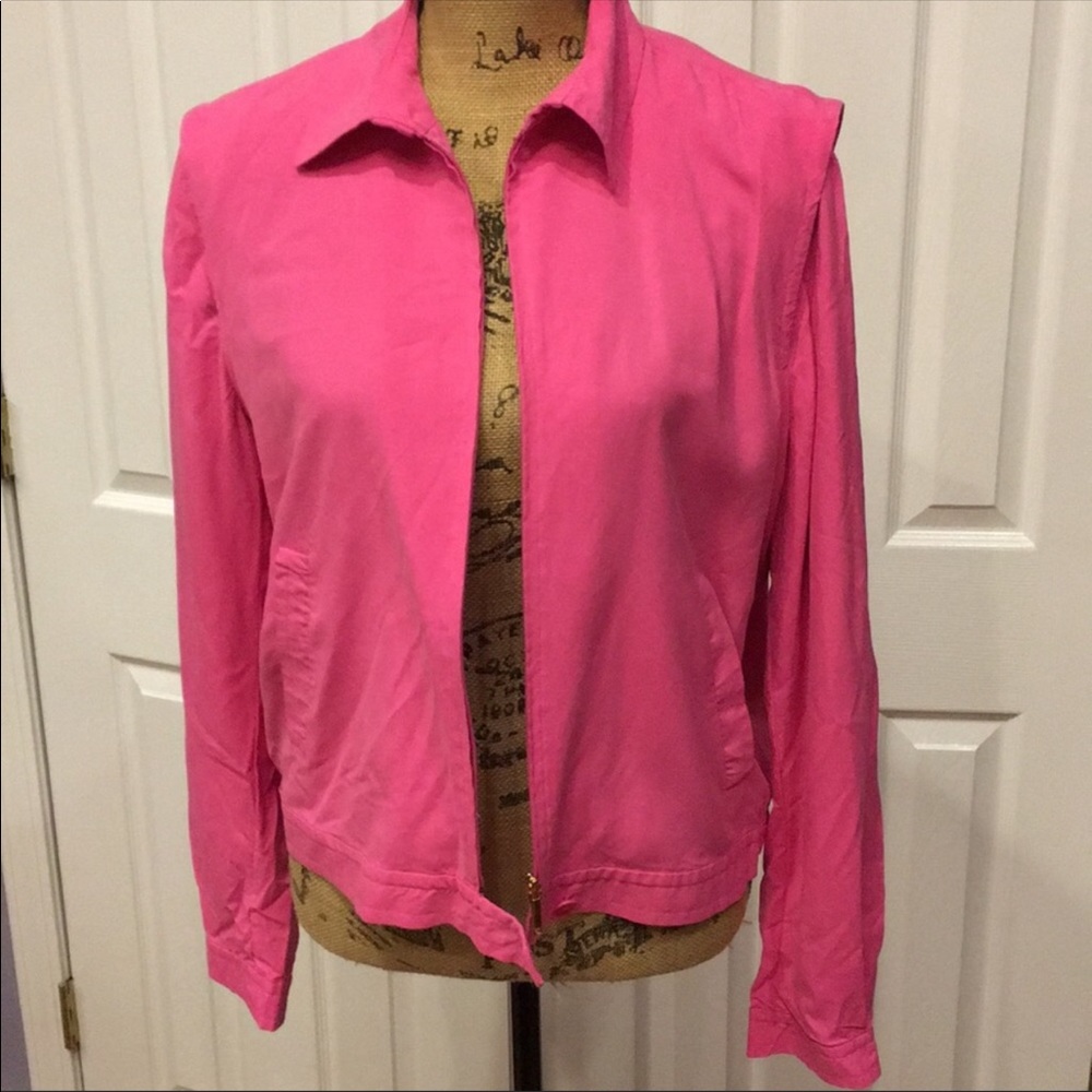 Pink Silk Ralph Lauren jacket